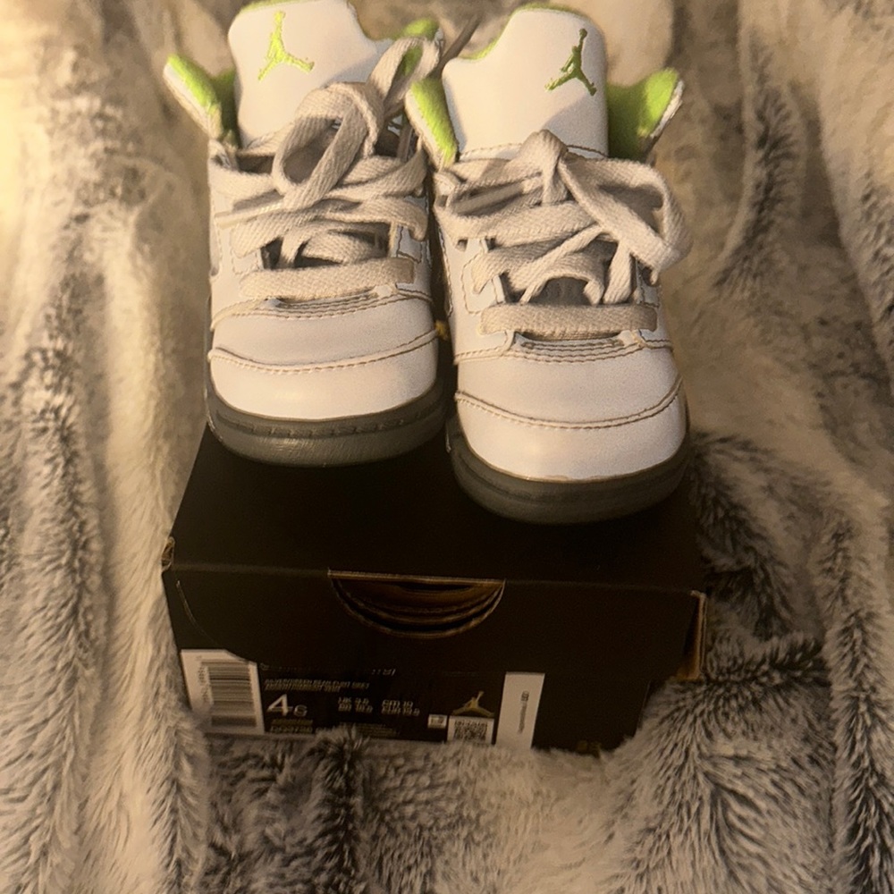 Green Beans Jordan 5s